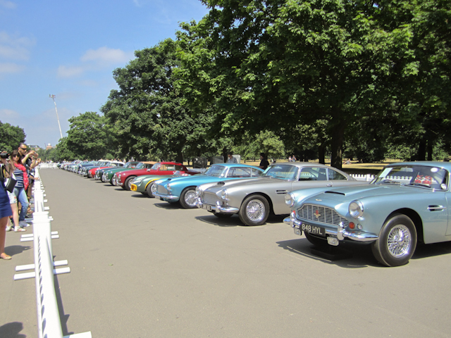 Aston Martin Event in Kensington Gardens