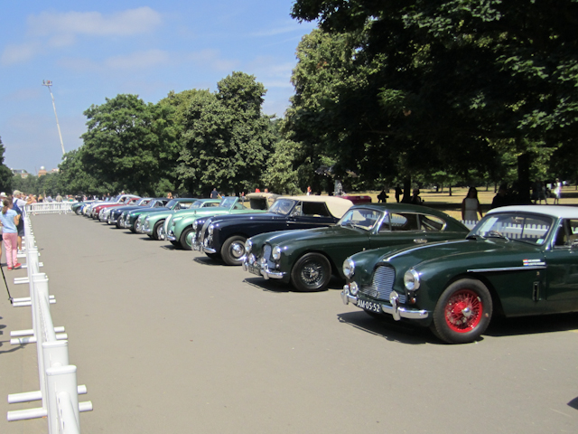 Aston Martin Event in Kensington Gardens